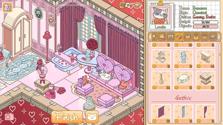 Скриншот 3 к игре Cats in Cozy Rooms