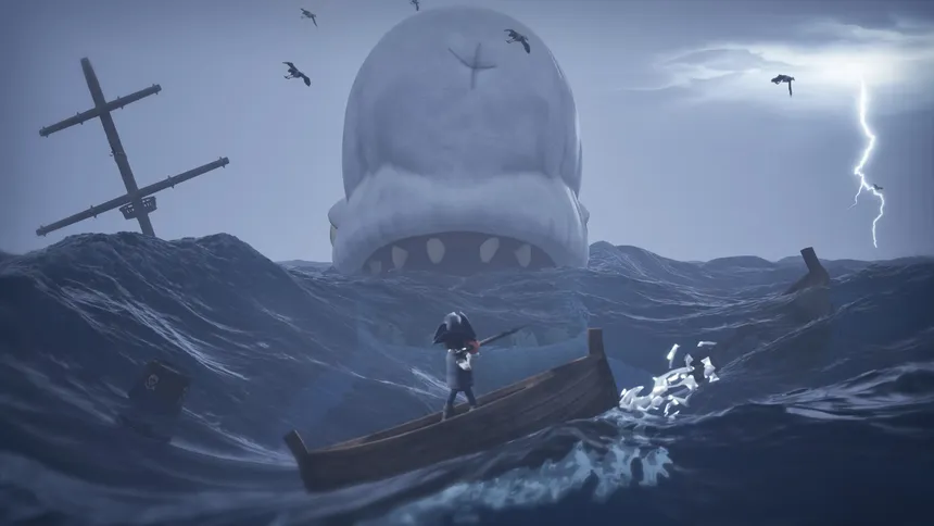 Скриншот 1 к игре Moby Dick: A Tiny Tale of Revenge
