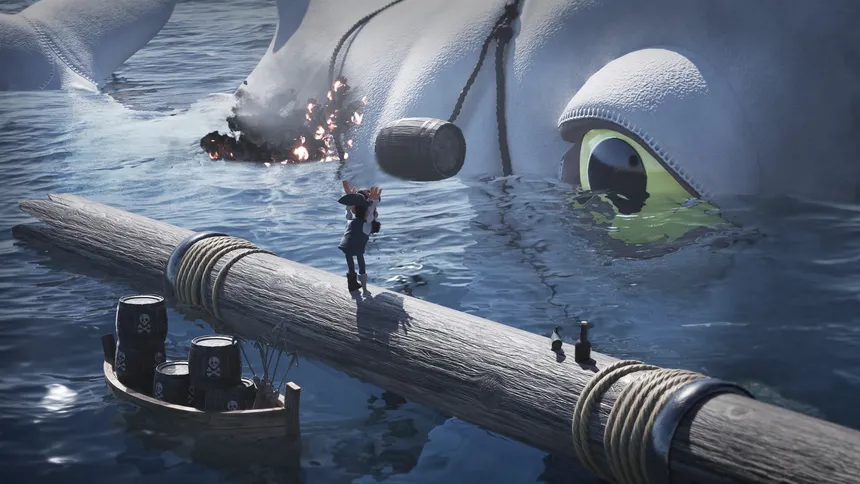 Скриншот 5 к игре Moby Dick: A Tiny Tale of Revenge