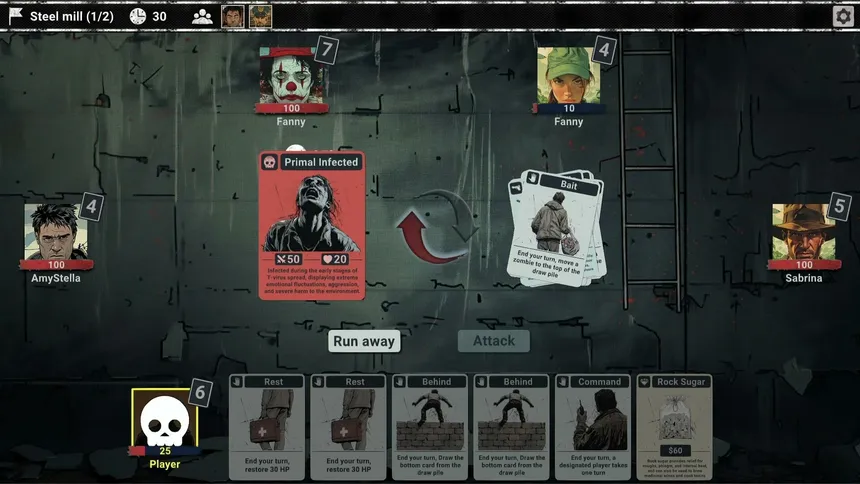 Скриншот 1 к игре ZombieCards