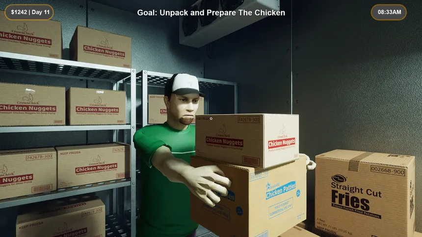 Скриншот 4 к игре Chicken Shop Simulator - Fast Food Empire