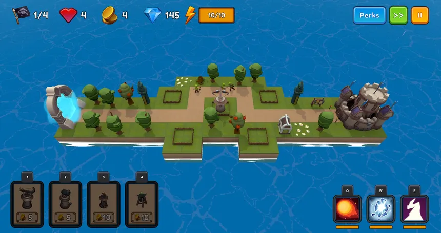 Скриншот 1 к игре Fantasy Tower Defense