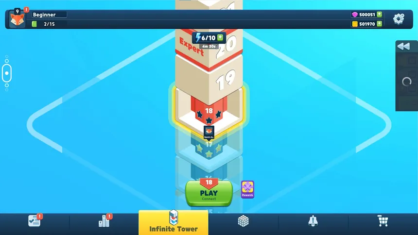 Скриншот 1 к игре Puzzle Summit: Solve & Rise