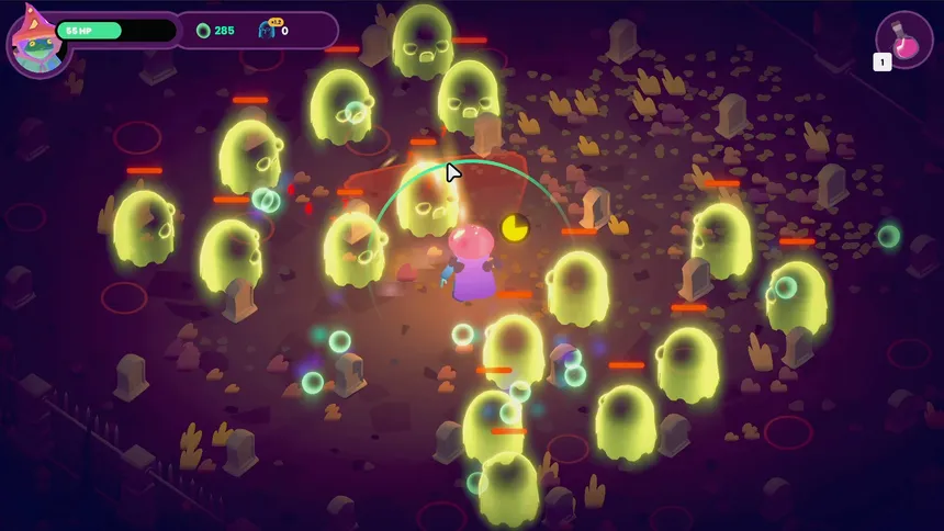 Скриншот 2 к игре Wildwood: Graveyard Defense