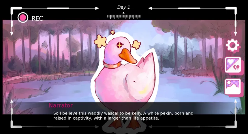 Скриншот 2 к игре Duck Dating Sim