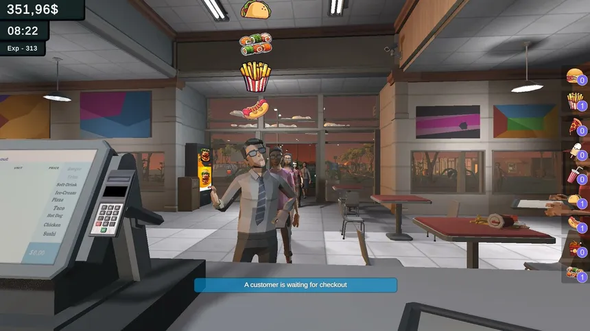 Скриншот 3 к игре Burger Joint Simulator