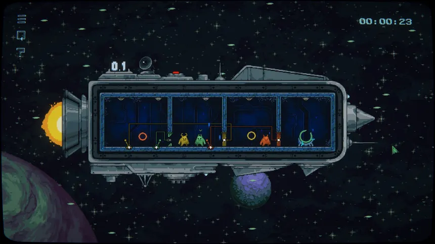 Скриншот 1 к игре ASTRO MAZE
