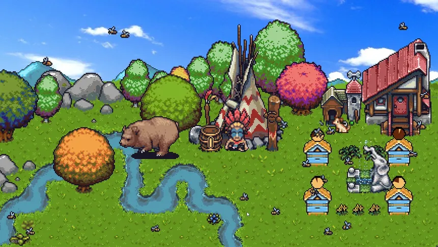 Скриншот 3 к игре Grandpa's Bee Haven