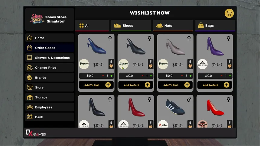 Скриншот 5 к игре Shoes Store Simulator