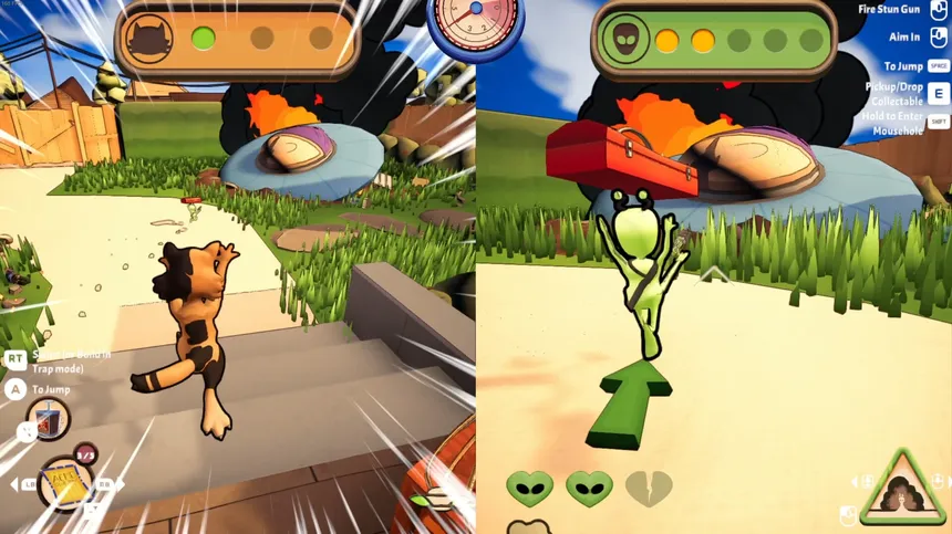 Скриншот 2 к игре Green Thing From The Planet Jupiter