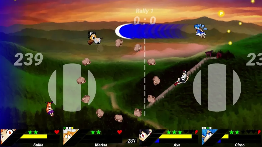 Скриншот 7 к игре Touhou Volleyball Danmaku