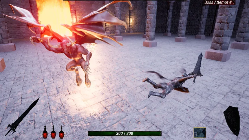 Скриншот 3 к игре Dragon Knight