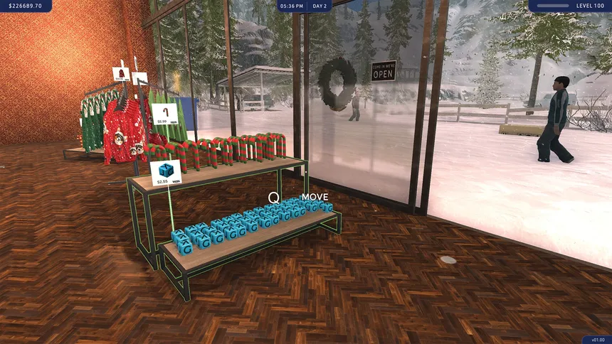 Скриншот 5 к игре Amaroo's Christmas Shop Simulator: Prologue