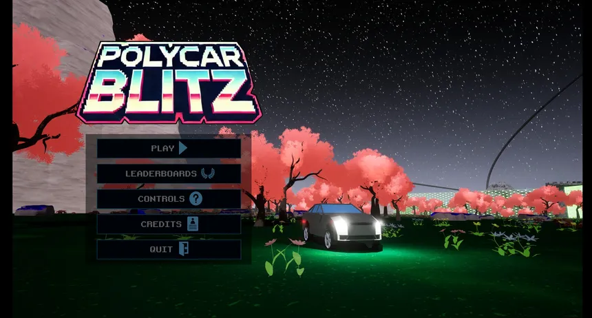 Скриншот 1 к игре Polycar Blitz