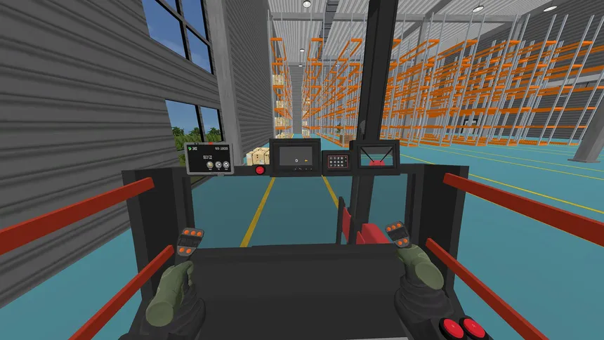 Скриншот 3 к игре Forklift Driving Simulator VR