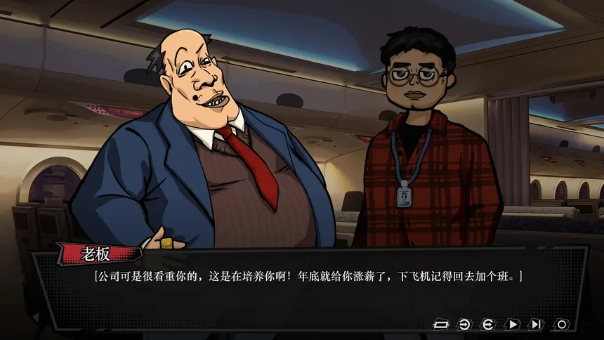 Скриншот 1 к игре 逆袭！爆爽打工人！