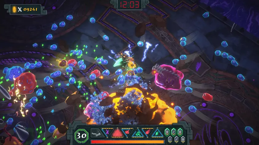 Скриншот 2 к игре Slime Rush : Leshy and the Magic Book