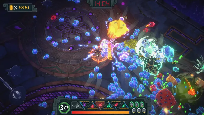 Скриншот 4 к игре Slime Rush : Leshy and the Magic Book