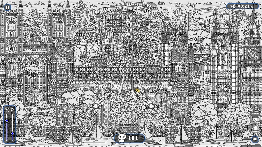 Скриншот 1 к игре Hidden Pets: 101 Cats in London