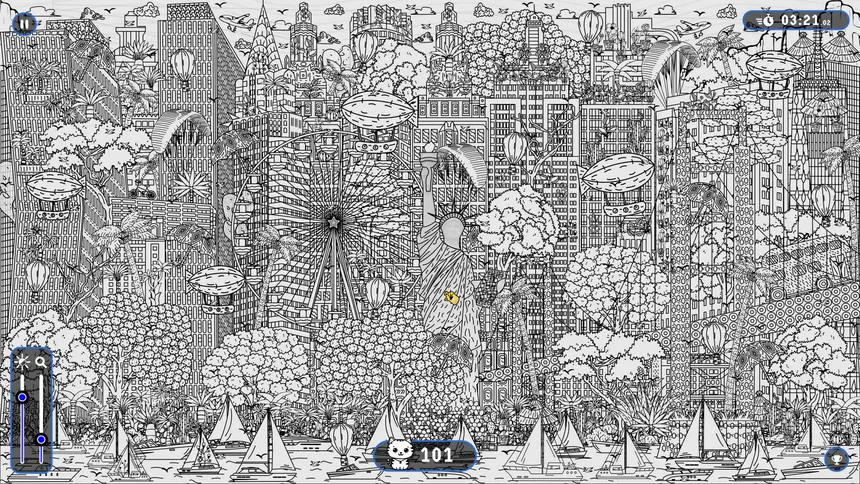Скриншот 1 к игре Hidden Pets: 101 Cats in New York