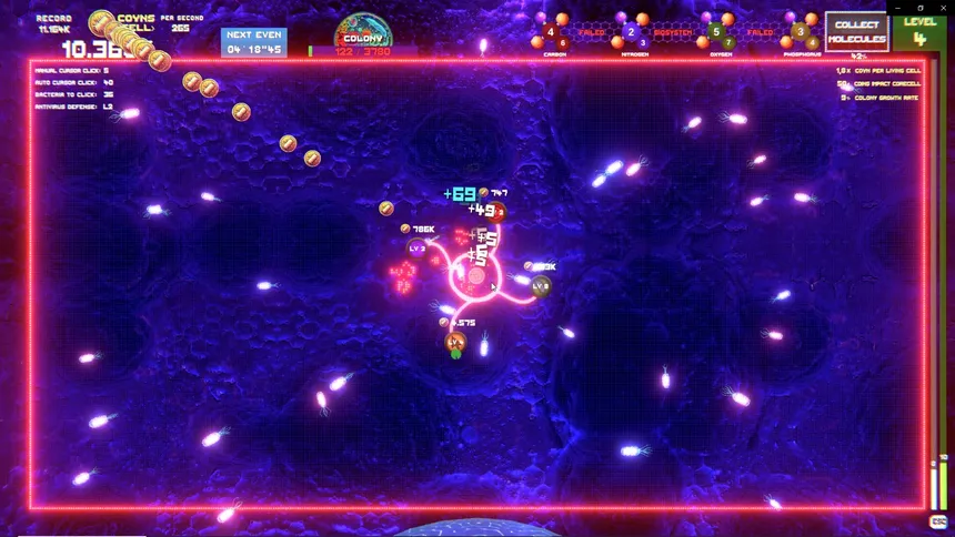 Скриншот 1 к игре SynthetiCell BioClicker
