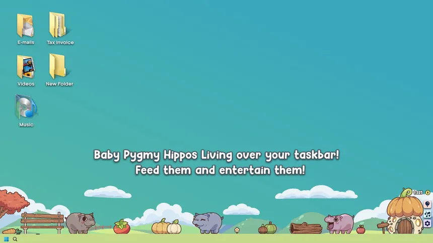 Скриншот 1 к игре Baby Pygmy Hippo Zoo