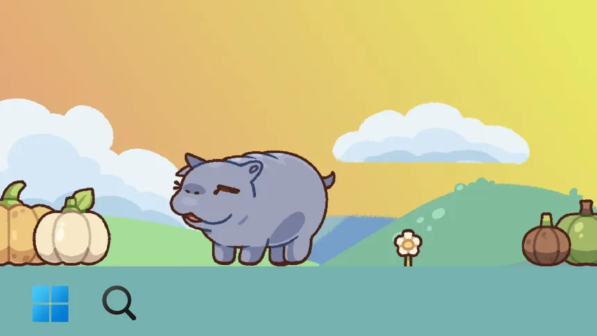 Скриншот 3 к игре Baby Pygmy Hippo Zoo