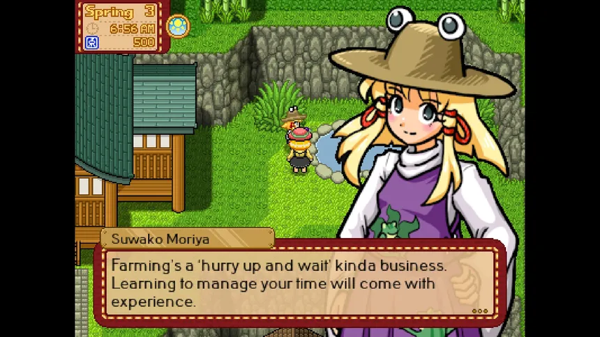 Скриншот 2 к игре Touhou Farming ~ Minoriko's Homestead Harvest