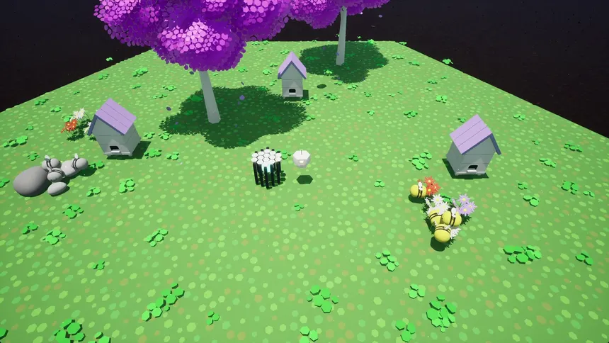 Скриншот 2 к игре Robot Beekeeper