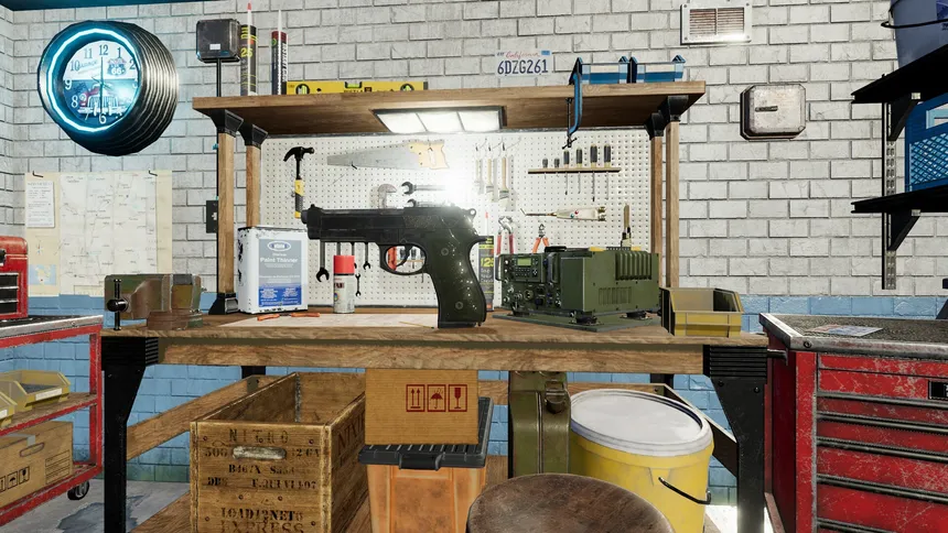 Скриншот 1 к игре Gun Painter Sim