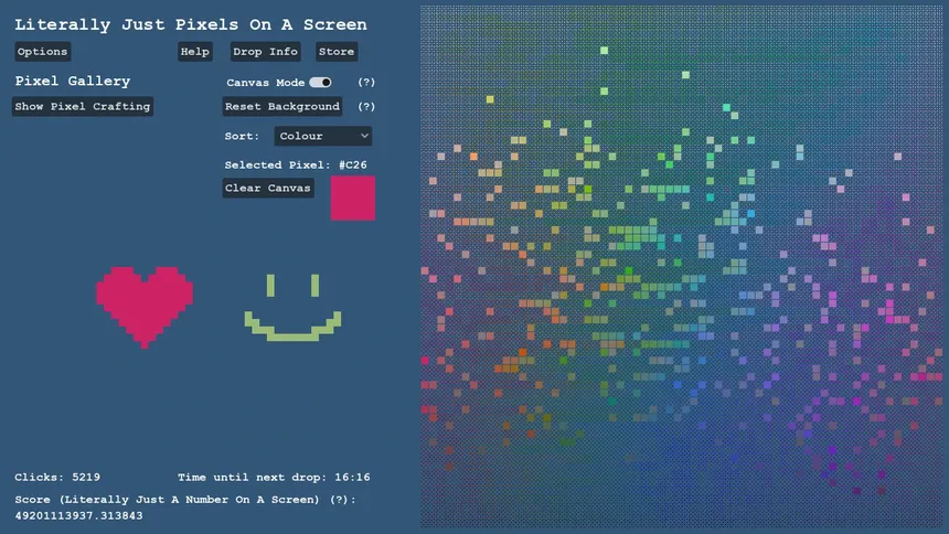 Скриншот 4 к игре Literally Just Pixels On A Screen