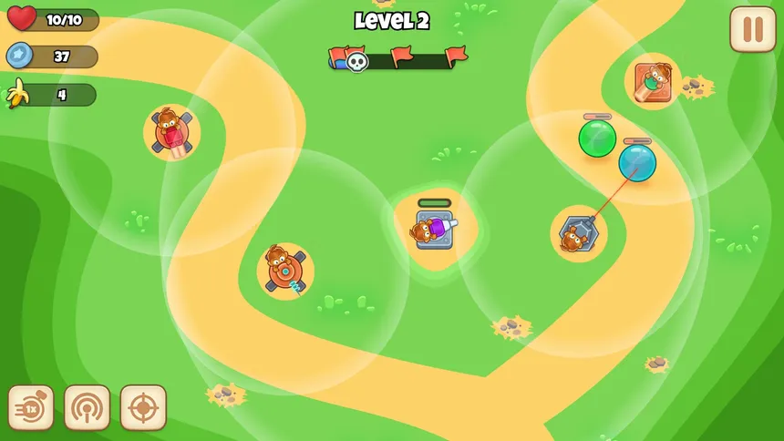 Скриншот 5 к игре Monkey Bubble Defense