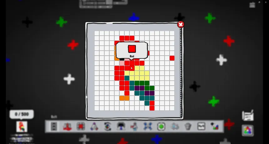 Скриншот 4 к игре Color Factory: Automation Meets Canvas