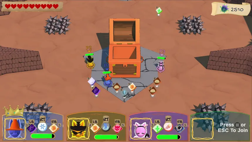 Скриншот 2 к игре Cats & Critters: A Dungeon Claw-er