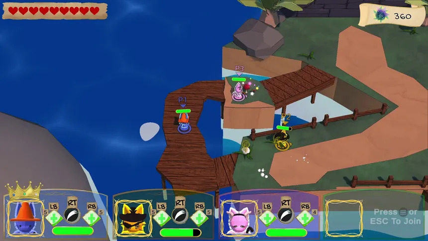 Скриншот 3 к игре Cats & Critters: A Dungeon Claw-er