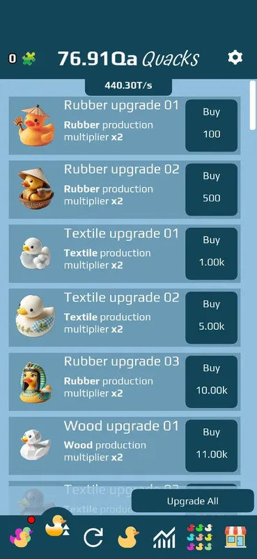 Скриншот 6 к игре Ducky Clicker Idle Game