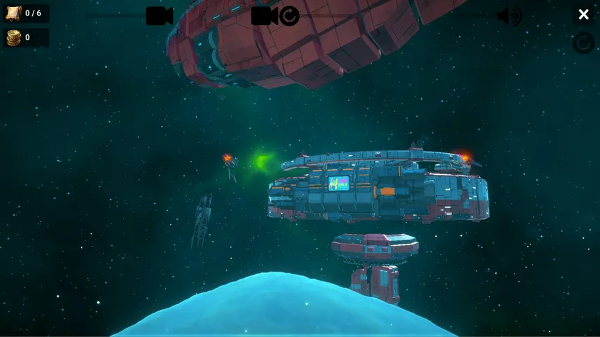 Скриншот 1 к игре Archaeology - Frozen Space
