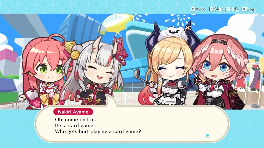 Скриншот 4 к игре hololive Holo's Hanafuda