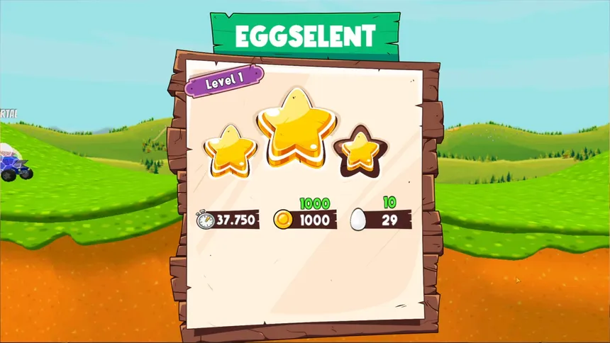 Скриншот 1 к игре Egg Racing