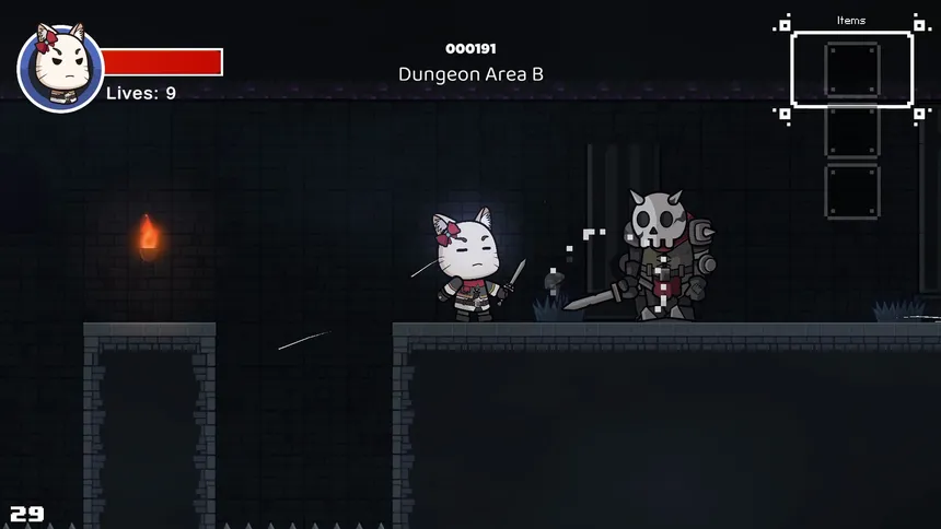 Скриншот 1 к игре 白猫骑士物语/ White Cat Knight
