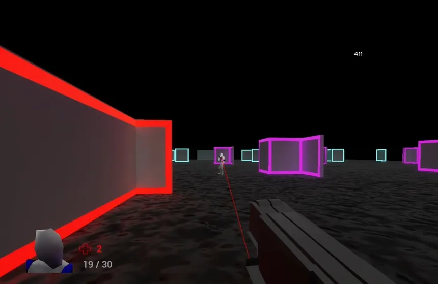 Скриншот 1 к игре Lazer Tag Arena