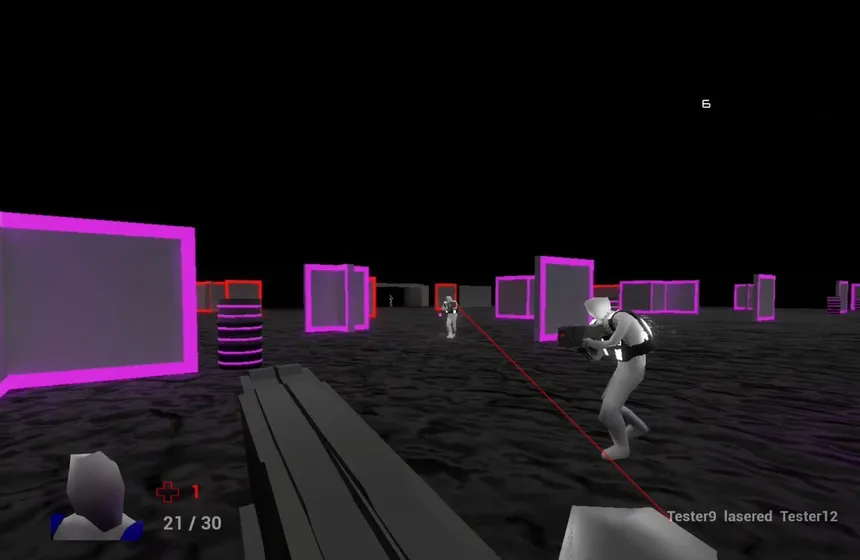 Скриншот 2 к игре Lazer Tag Arena
