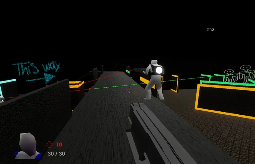 Скриншот 3 к игре Lazer Tag Arena