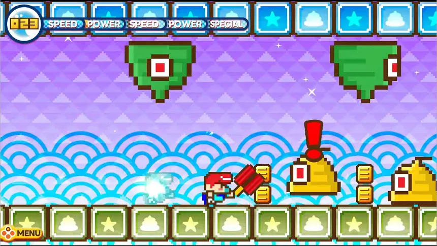 Скриншот 1 к игре Pixel Game Maker Series LUNLUN SUPER HERO BABIES PLUS NEWGAMES