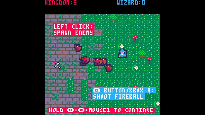 Скриншот 4 к игре Wiz vs. Kingdom
