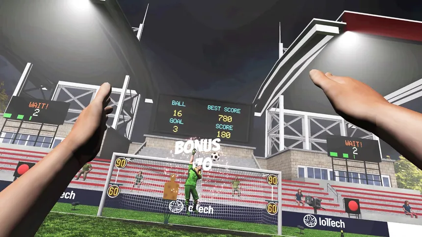 Скриншот 4 к игре VR Football: Heading Challenge