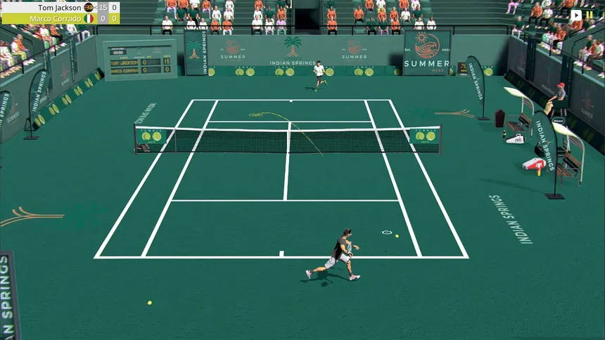 Скриншот 5 к игре Cross Court Tennis 3
