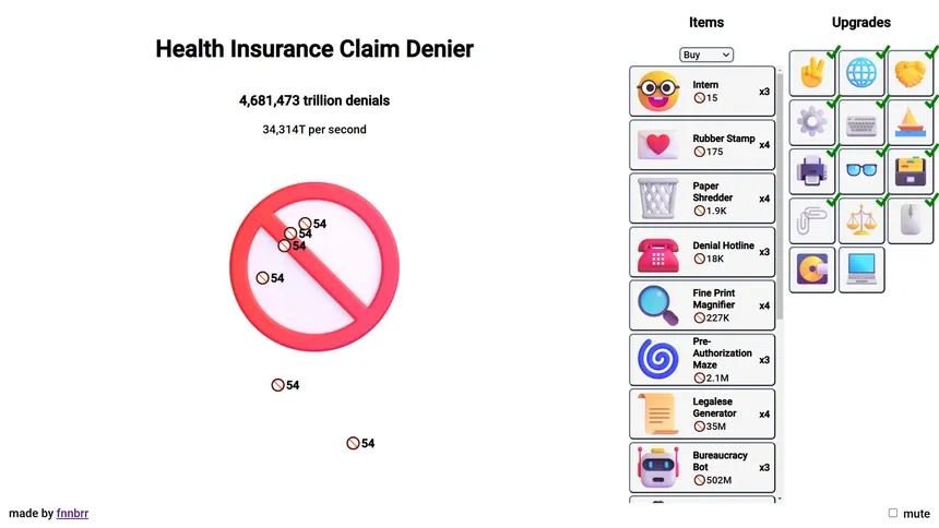 Скриншот 4 к игре Health Insurance Claim Denier