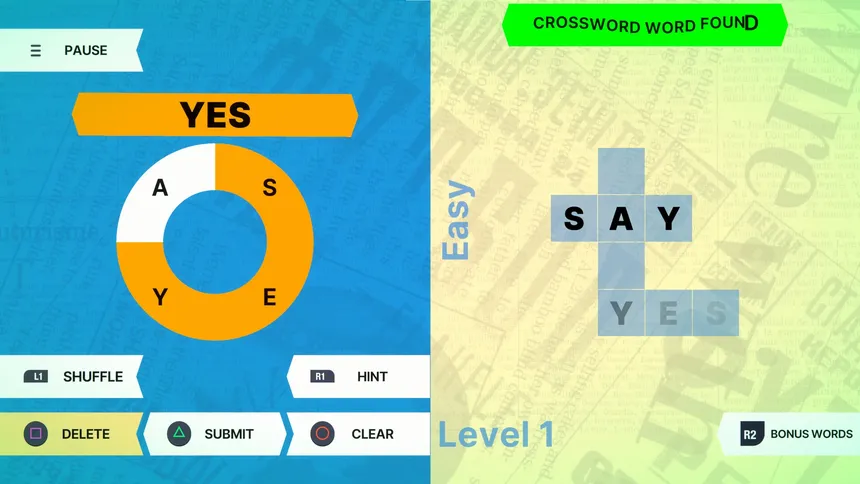 Скриншот 1 к игре Wheel of Words: Crossword