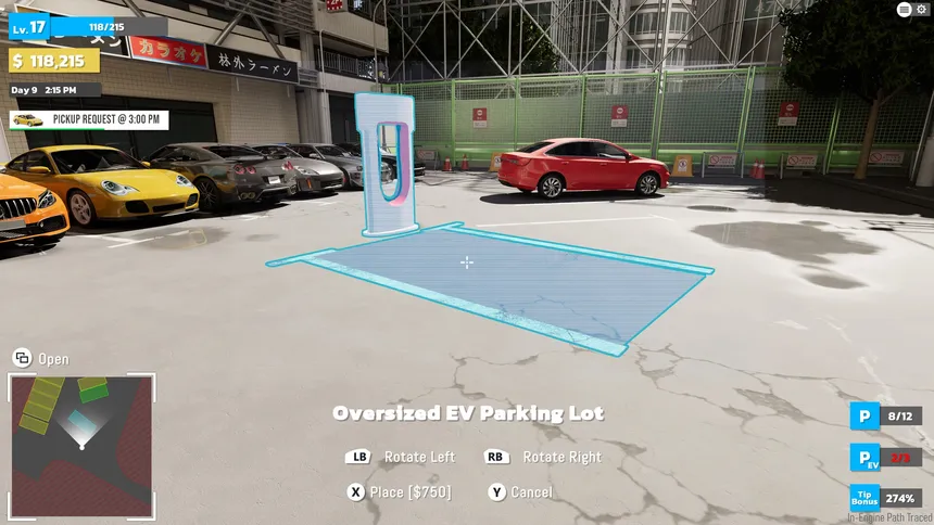 Скриншот 4 к игре Parking Master: Drive, Build, Manage